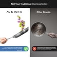 thumbnail image 4 of Misen 5-Ply Stainless Steel 8" Pan - Stainless Steel Pan for Searing & Sauteing - 5 Ply Stainless Steel Cookware for Durability & Even Heating - Stainless Steel Pans that Bring a Chef's Kitchen Home, 4 of 8