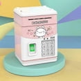 thumbnail image 2 of Electronic Piggy Bank with Code, for Kids,Kids Safe Bank Pink Cat, 2 of 5