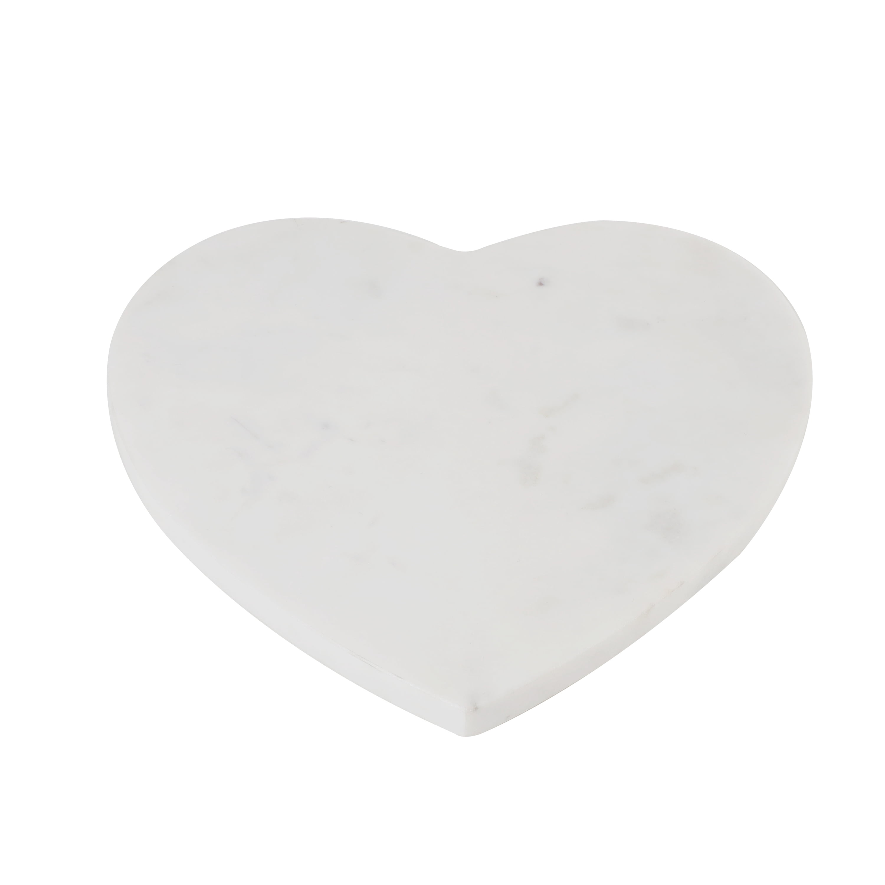 Way to Celebrate Heart-shaped Marble Serving Board
