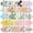 Mixed Color, variant on 150Pcs 5" x 5" Cotton Fabric Bundle Squares, Squares Sheets Patchwork, Precut Quilt Squares,DIY Sewing Quarters Bundle, Quilting Fabric Bundles