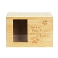 thumbnail image 1 of Pet Memorabilia Funeral Home Ash Urns For Dogs 1PCS/Style B With Rounded Corners Without Windows Wooden Cinerary Casket, 1 of 6