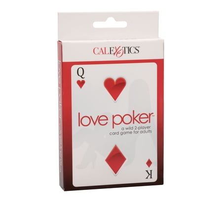 CalExotics Love Poker Wild 2-Player Adult Card Game