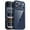 Dark Blue, variant on JETech Case for iPhone 17 Pro Max 6.9-Inch, Shockproof Phone Bumper Cover, Solid Color Matte TPU Frame, Anti-Scratch Clear Back (Black)