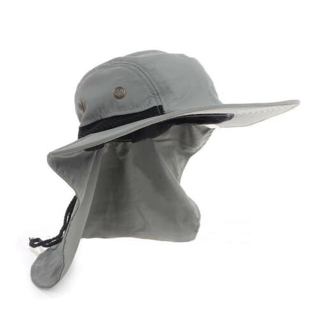 UV Protection Extérieure Pare-Soleil Chapeau Large Bord avec Oreille Rabat Cou Pleine Couverture Bob Randonnée Seau Bouchon