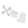 thumbnail image 4 of Silicone Candle , Practical Windmill Resin Molds Easy To Clean  For Chocolate, 4 of 8