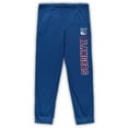 thumbnail image 3 of Men's Concepts Sport Blue New York Rangers Big & Tall Pullover Hoodie & Joggers Sleep Set, 3 of 3