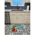 thumbnail image 3 of Carolines Treasures BB1871RUG Snowman with Chihuahua Machine Washable Memory Foam Mat 19 X 27" multicolor, 3 of 4