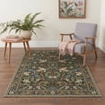 thumbnail image 6 of GENIMO 8'x10' Area Rug for Living Room, Large Machine Washable Non Slip Low Pile Rug for Bedroom Dining Room, Soft Artistic, Dusty Green, 6 of 7