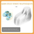 thumbnail image 2 of UPOUART 50pairs Transparent Shoe Form Inserts Sock Display Stands For Booties Shoe Mold For Organized Footwear Storage, 2 of 8