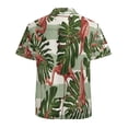 thumbnail image 3 of High Quality Hawaiian Shirts for Men Short Sleeve Aloha Beach Shirt Floral Summer Casual Button Down Shirts Blouses S5KZQV, 3 of 7