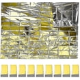 thumbnail image 2 of 10 Pieces Emergency Blanket Folding Golden 210x160cm Silver + Golden--, 2 of 5