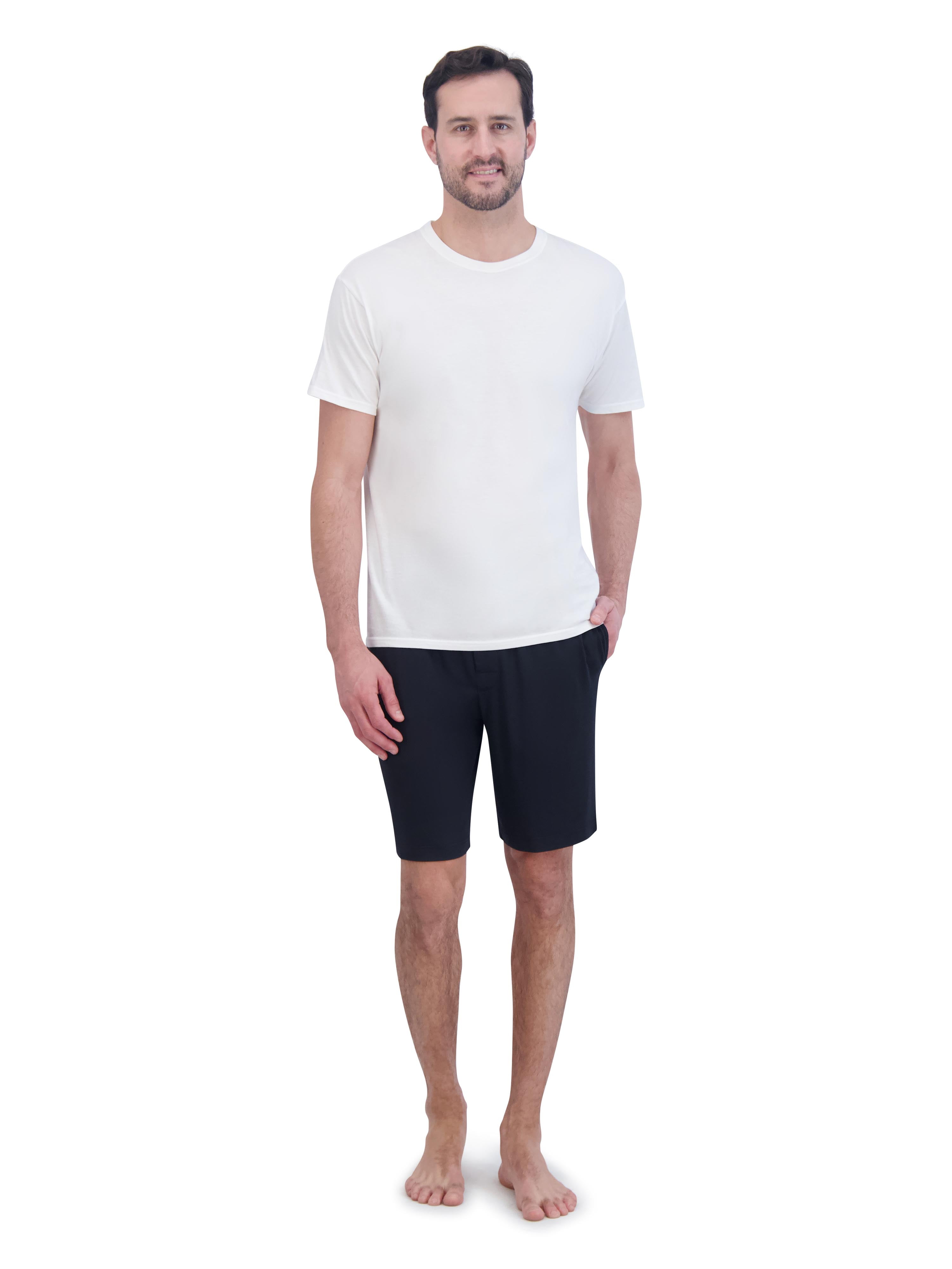 Hanes Men's Luxe Sleep Jam Shorts, 2-Pack, Sizes S-2XL