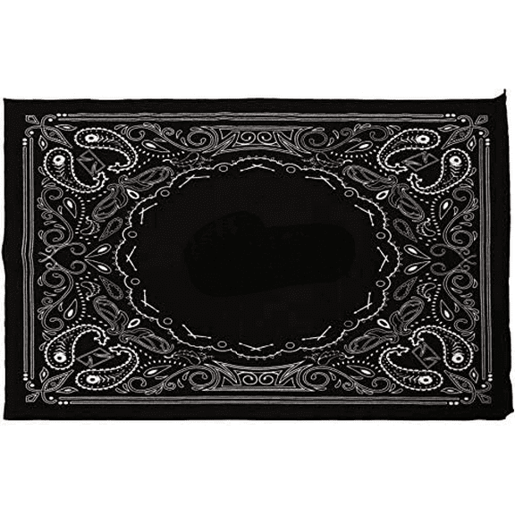 Drum Rug - Paisley Pattern