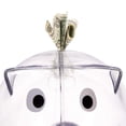 thumbnail image 3 of Windy City Novelties Small Educational Kids Clear Plastic Piggy Banks, 3 of 5