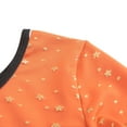 thumbnail image 6 of Baywell Gymnastics Leotards for Girls Sparkle One-Piece Long Sleeve Christmas Halloween Activewear Ballet Dance Athletic Leotards Orange 5-12Y, 6 of 10