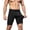 Dark Gray, variant on Men's Compression Shorts, High Elastic Moisture Wicking Athletic Underwear Workout Running Base Layer Training Shorts for Basketball, Football Blue