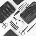 thumbnail image 2 of FACEGA Mens Grooming Kit Nail Set Mens Gift Set Beauty Kit Nail Care Kit for Women Black Style 2, 2 of 3