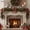 #140Clear, variant on Sparkling Christmas Garland, Beaded Swag, Elegant Tree Hanger, Adds Luxurious Shine and Enhances Holiday Glow, for Christmas Trees, Fireplace Mantels and Window Frames.