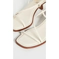 thumbnail image 4 of Sam Edelman Dominique Ivory Ankle Strap Open Toe Strappy Kitten Heeled Sandals (Ivory, 8.5), 4 of 4
