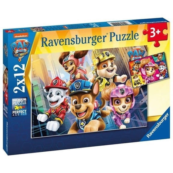 Ravensburger 2x12 Piece Puzzle Paw Petrol 051519