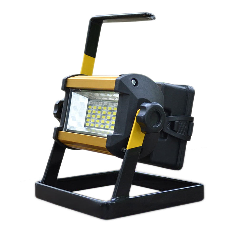 36 LED Heavy Duty LED  work Flood Shop Light Portable Rechargeable 50 Watts 