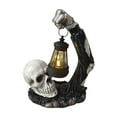 thumbnail image 3 of Halloween Decorative Items Skull Lanterns Resin Handicrafts Home And Outdoor Decorative Items, 3 of 9