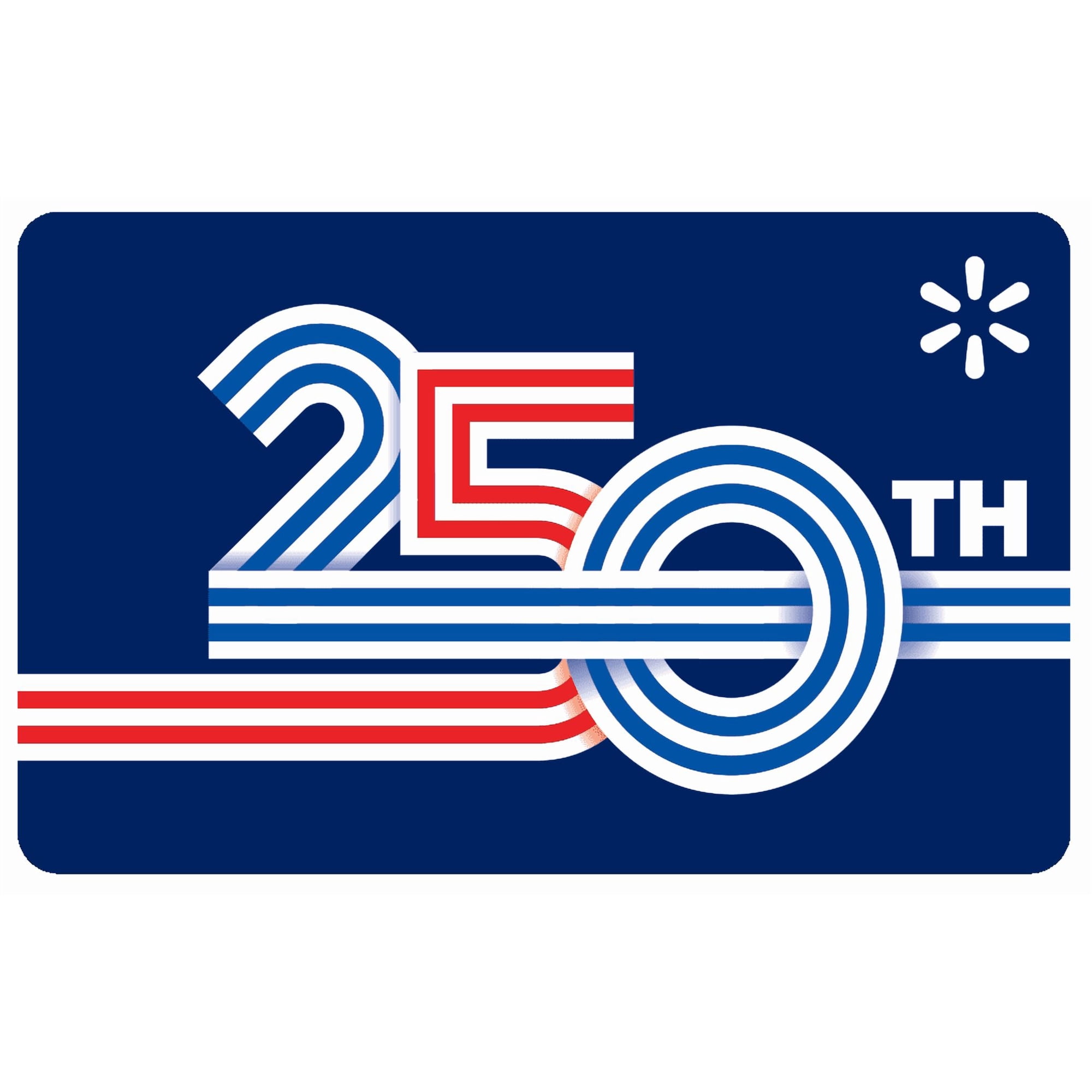 USA 250th Walmart Gift Card