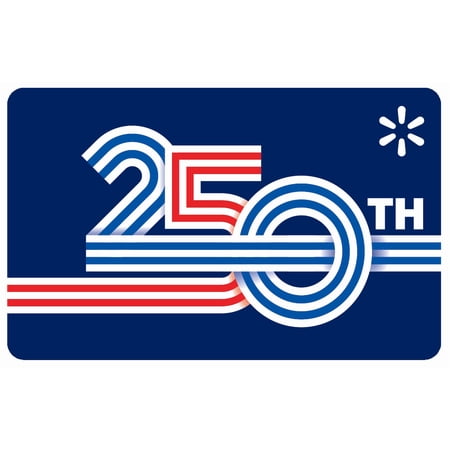 USA 250th Walmart eGift Card [Email Delivery]