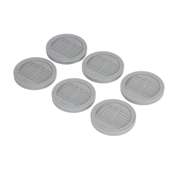 Copas Redondas De Goma De 2 X 2 Pulgadas, Almohadillas Para
