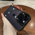 thumbnail image 2 of Luxury Hard Acrylic Metal Camera Clear Protection Case For iPhone 15 14 13 12 11 Pro Max XR X XS 7 8 Plus Shockproof Cover, 2 of 5