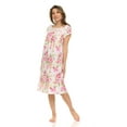 thumbnail image 4 of JEFFRICO Womens Nightgowns Sleepwear Soft Pajama Dress Nightshirts, 4 of 9