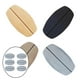 thumbnail image 5 of 6 almohadillas de silicona para tirantes de sujetador, soporte suave, protectores sin hombreras para mujer General Blanco, 5 of 9