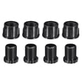 thumbnail image 1 of Inserciones de 4 paquetes para tubos redondos con pies niveladores, para tubo redondo de 38mm/1.5" de diámetro, tapón de pierna de silla de plástico negro, 1 of 7