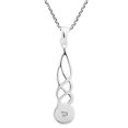thumbnail image 2 of Celtic Intertwined Rainbow Abalone Shell Drop Sterling Silver Necklace, 2 of 6