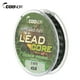 thumbnail image 1 of Sedal Línea de pesca de carpa de camuflaje trenzada Leadcore de 45lb y 5m, aparejos de pesca con núcleo de plomo, 1 of 8
