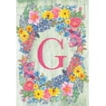 thumbnail image 3 of Briarwood Lane Spring Monogram Letter G Garden Flag, 3 of 4