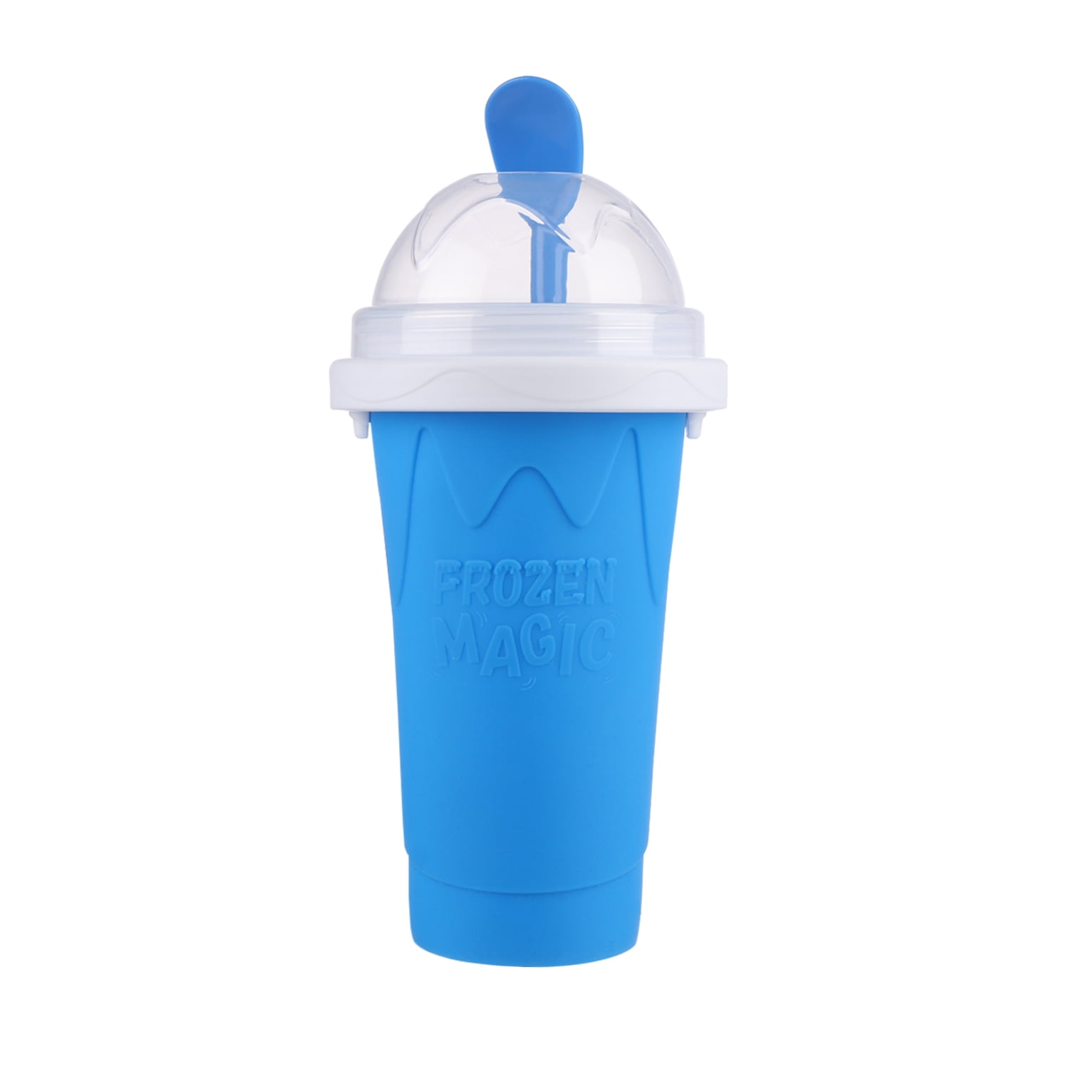 1st Frozen Magic Squeeze Cup Slushy Maker Cup Blue