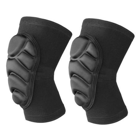 

YMH 1 Pair Adult Thickened Ski Knee Pads Sport Dance Running Skating Cushion Support