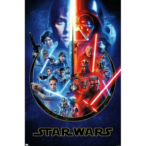 Star Wars - Skywalker Saga Wall Poster, 22.375" x 34"