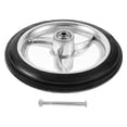 thumbnail image 1 of PENIKOKO Pièces de Rechange pour Roue avant de Fauteuil Roulant en Matériau Caoutchouc Lot de 1, 1 of 6