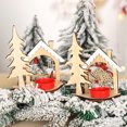 thumbnail image 4 of Matsuzay Adornos navideños de Decoración de Candelabro Brillo Pintado a mano Adorno Accesorios de fiesta Regalos de Año Nuevo Kits de decoración para fiestas Campana, 4 of 6