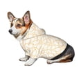 thumbnail image 7 of Fotbe Chicken Leg Print Small Dog Sweater Hoodies Pet Grey Hooded Soft Fleece Sweatshirts with Pocket Fall Winter Puppy Cat Sweaters Warm Clothes-X-Small, 7 of 7
