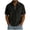 01 Black, variant on Men's Solid-Color Short-Sleeve Collared Shirt with Button Pocket Lightweight Breathable Casual Summer Business Daily Wear Golf Top