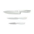 thumbnail image 1 of Sabatier 3 PC Textured Stainless Steel Hollow Handle Chef Set, 1 of 9