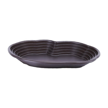 Gazechimp Reptile Bathing Dish Pool Turtle Water Bowl for Pet Supplies Tortoises Snake no drainage