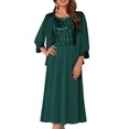 thumbnail image 1 of Vestido de lentejuelas GRACE KARIN para mujeres de mediana edad verde oscuro M, 1 of 4