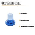 thumbnail image 2 of Unique Bargains 15pcs 12V Blue T4.2 Car Wedge LED Dash Gauge Instrument Panel Light Interior, 2 of 5