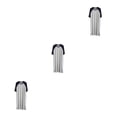 thumbnail image 4 of Sonducket Camisón de hombre Ropa de dormir Ligero Pijama de manga corta Camisa de dormir Camisón amigable con la piel Azul oscuro / Claro XXL Type1 NO1, 4 of 6