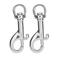 thumbnail image 4 of Oubit Snap Hook,2Pcs Single Ended Bolts Dog Collar Hook Single Ended Diving Clips Unparalleled Experience, 4 of 9