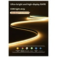 thumbnail image 4 of Tira de Luces COB de 5 M, Bajo Voltaje, 24 V, 320 LED/M, de 8 mm, Luz Cálida, Flexible, Autoadhesiva para Gabinete., 4 of 5